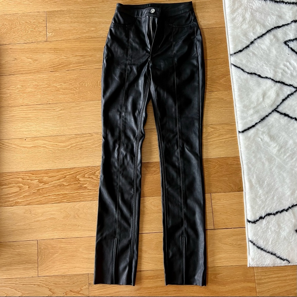 Vegan Leather Pants